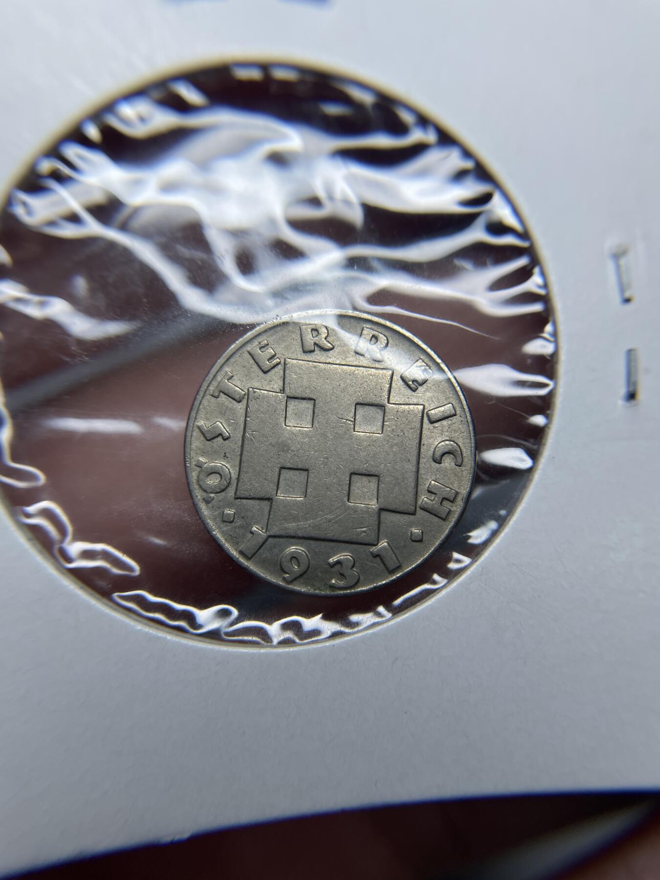 2024年集古藏今外币拍卖第六期-第9场—（总第59拍） 1931年奥地利5格罗申