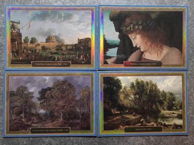 收藏卡💰🌞💰（拍卖）精品🔭专场🌟 - 英国博物馆世界名画收藏卡一组