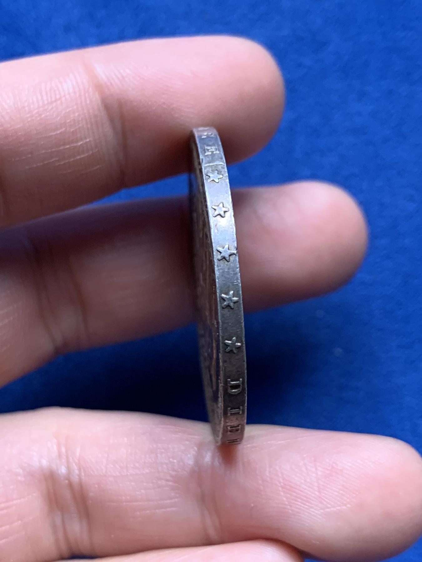 《竞宝斋》第267场- 周日，周一  2场连拍 （全场包邮） 法国第三共和国1875A大力神5法郎大银币 细节清楚包浆漂亮