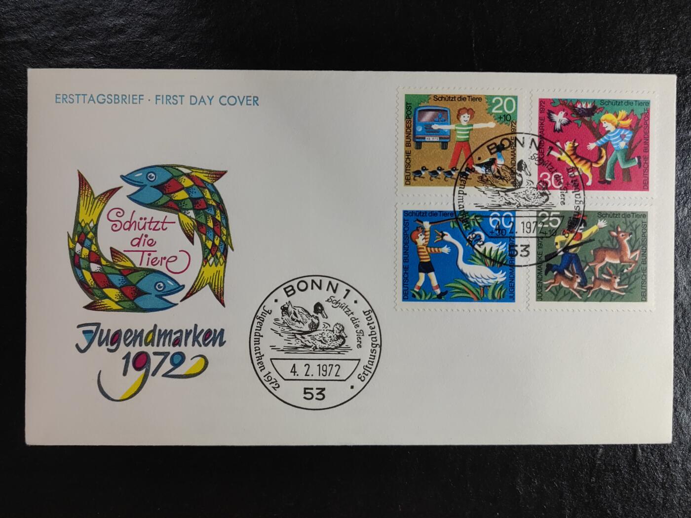 多国邮品💰🌞💰（拍卖）精品🔭专场🌟第68场 德国1972年 保护动物