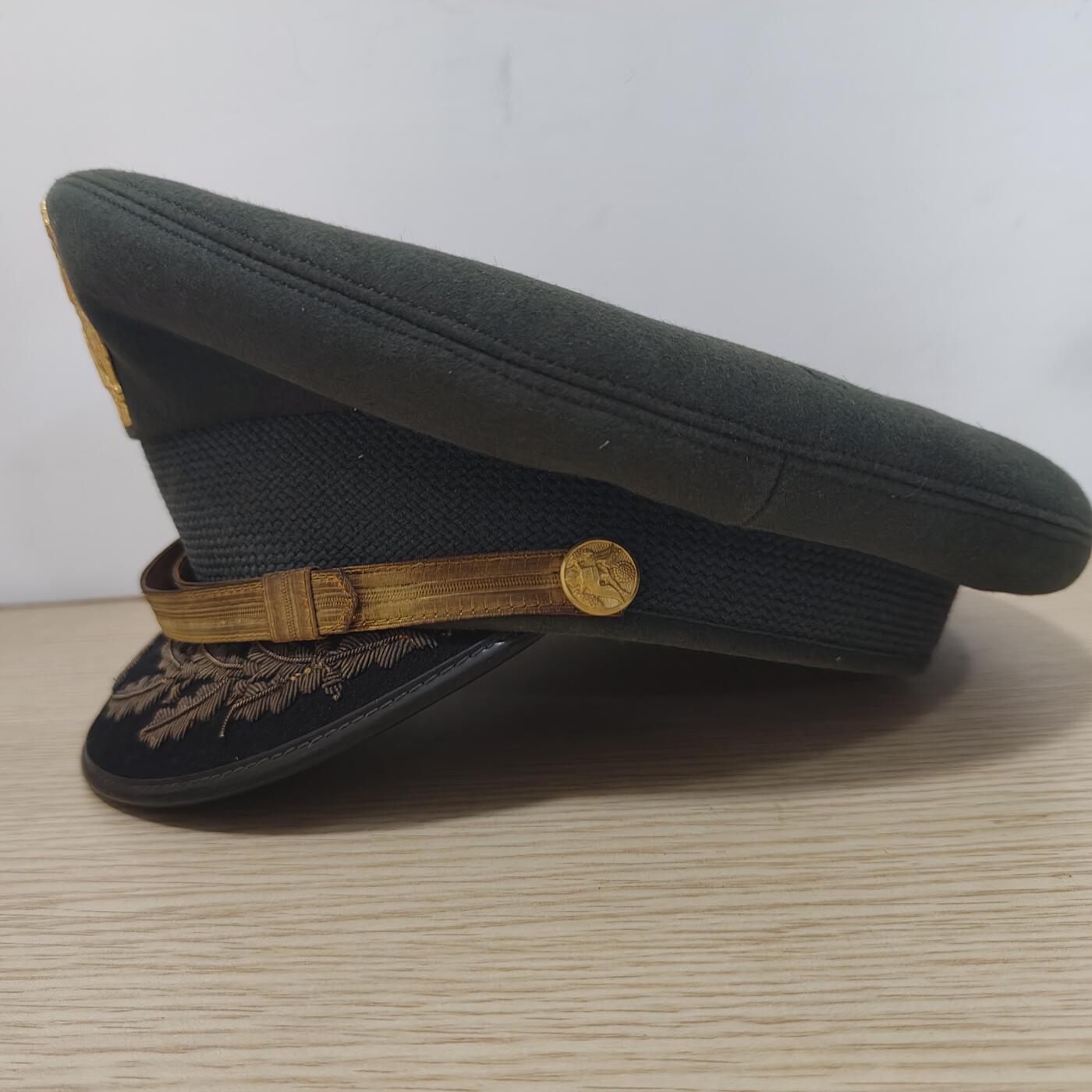 全场0元起拍 第156期 咸鱼国勋章拍卖专场 5月15日（周三）下午6：00开始 美国陆校官将官通用刺绣大檐帽 58CM