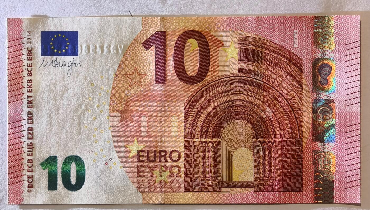 紫瑗钱币——第387期拍卖——纸币场 欧元 西班牙 2014年 圣天使桥 10欧元 UNC