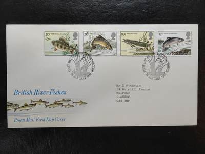 多国邮品💰🌞💰（拍卖）精品🔭专场🌟第68场 - 英国1983 河流鱼类