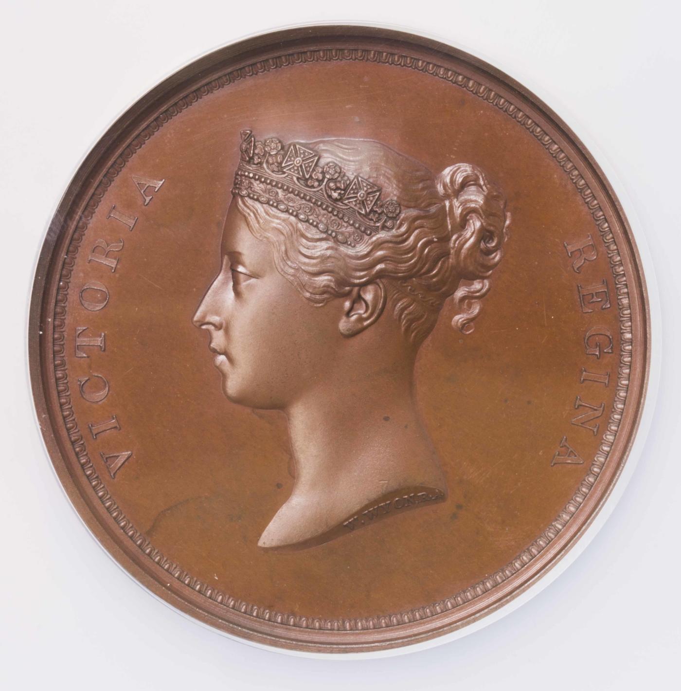 NGC-MS66BN 1837英国女王访问伦敦大铜章 唯一冠军 带原盒