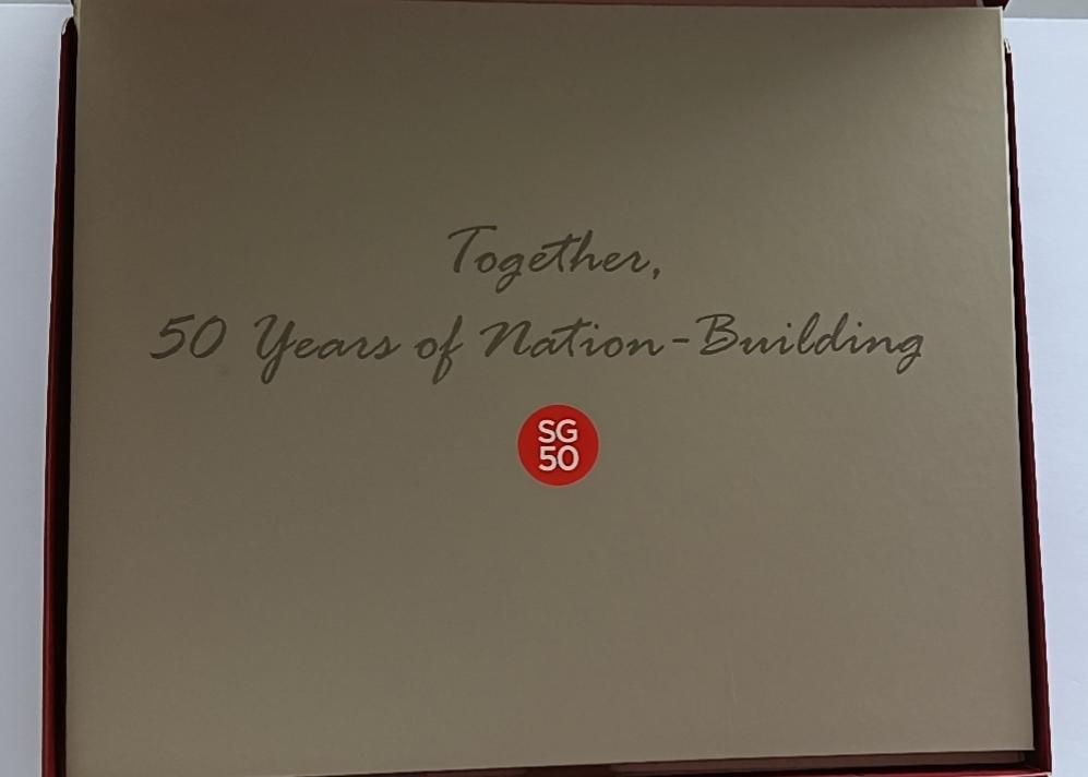 精品钱币第28场 全新unc新加坡50+10*5纪念钞全套6张，带册！