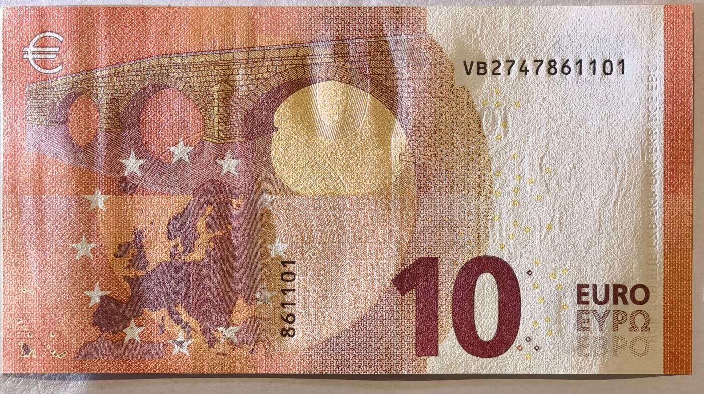 紫瑗钱币——第347期拍卖——纸币场 欧元 西班牙 2014年 圣天使桥 10欧元 UNC