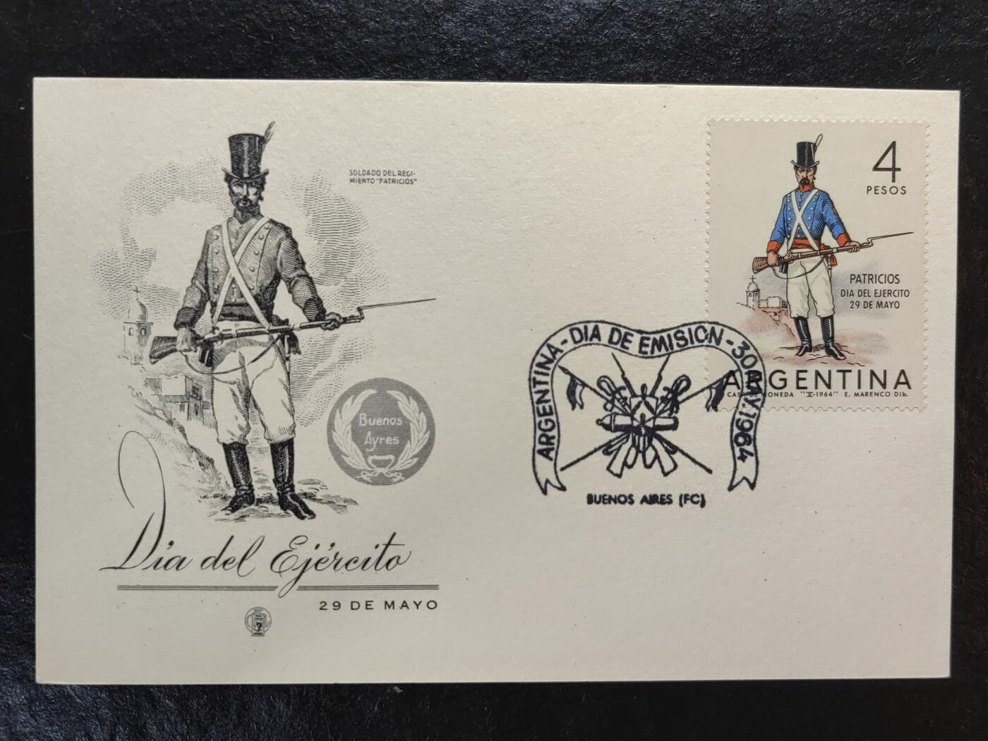 多国邮品💰🌞💰（拍卖）精品🔭专场🌟第68场 阿根廷 1964 建军节