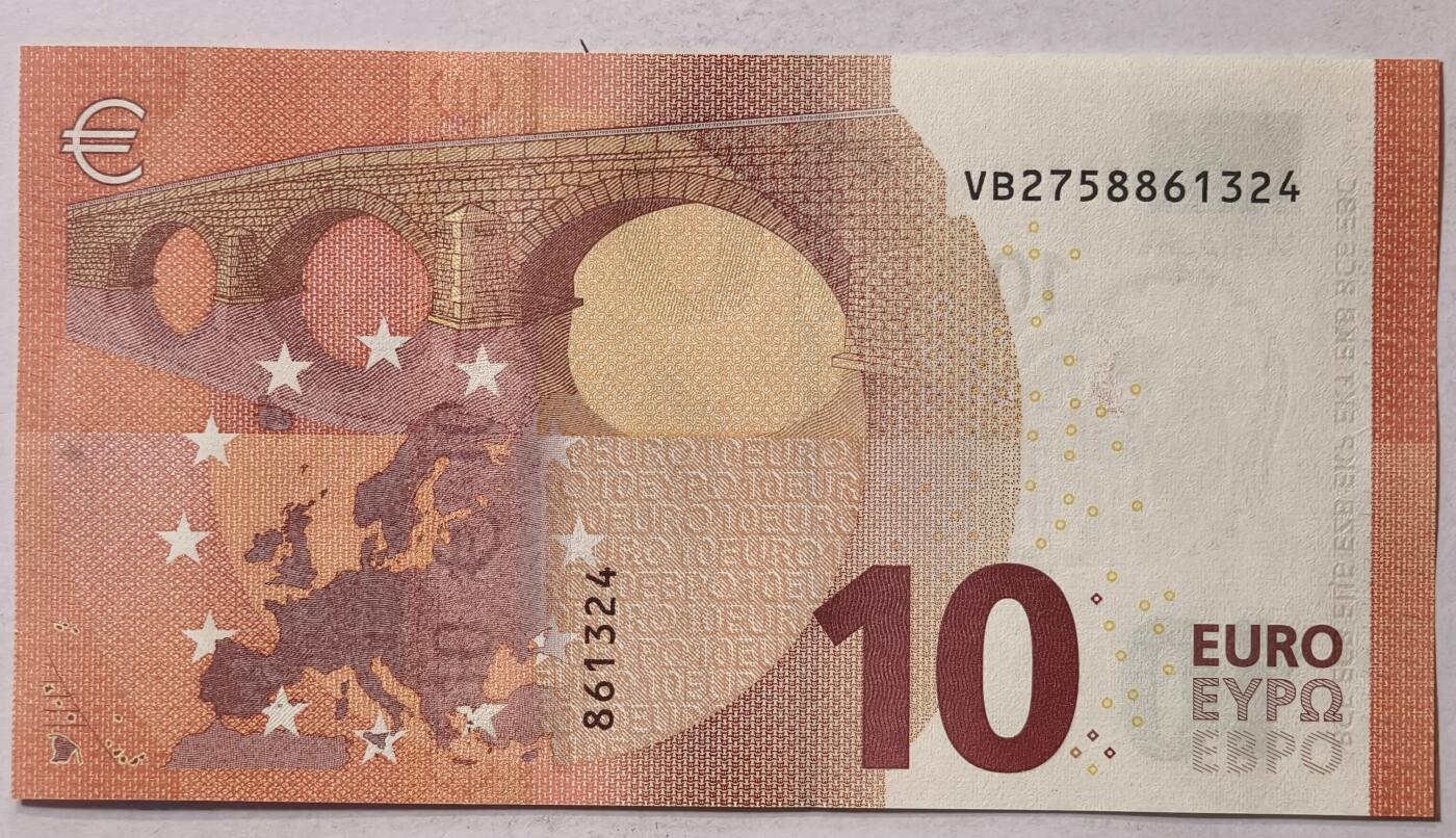 紫瑗钱币——第387期拍卖——纸币场 欧元 西班牙 2014年 圣天使桥 10欧元 UNC