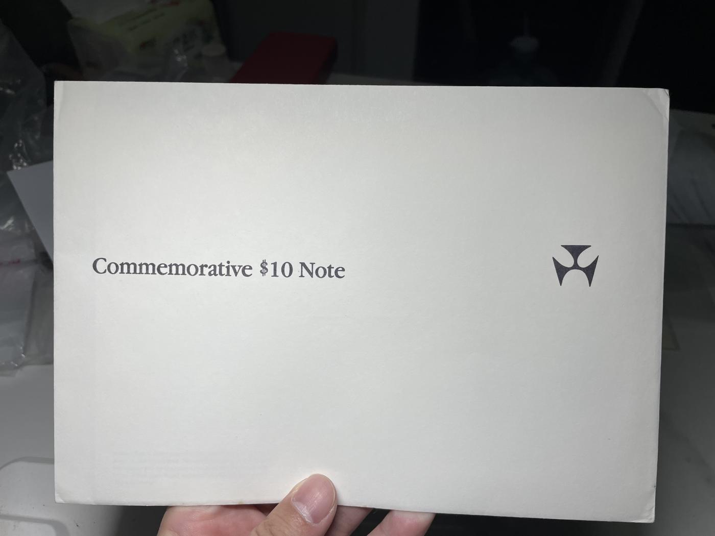 2024年集古藏今外币拍卖第六期-第10场—（总第60拍-纸币专场），本期拍完结算一次 全新原装澳大利亚全球首发第一张塑料钞AA冠