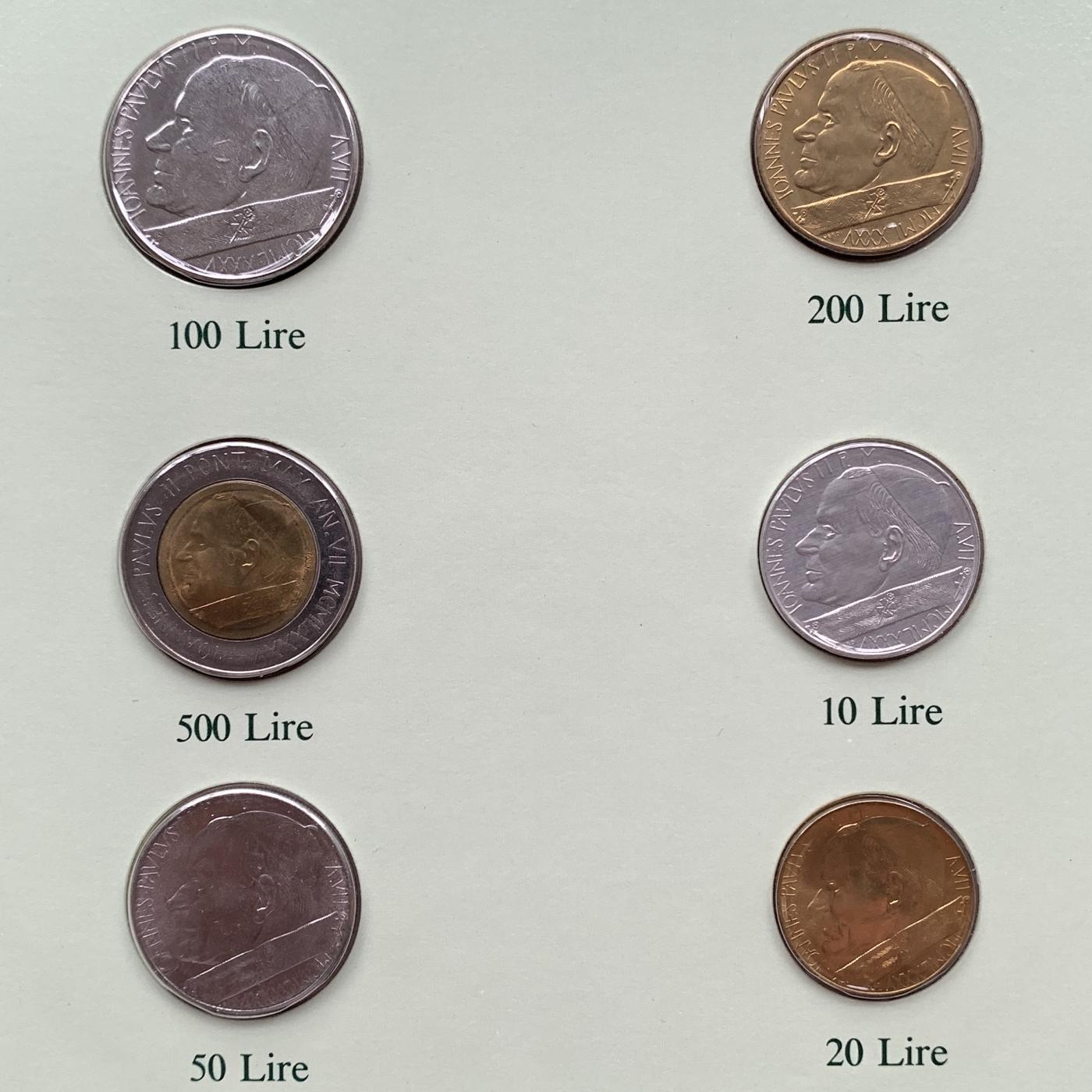 【DeJaVu】新手入门2024龙年首场钱币拍卖 梵蒂冈-世界各国UNC硬币套币富兰克林包装