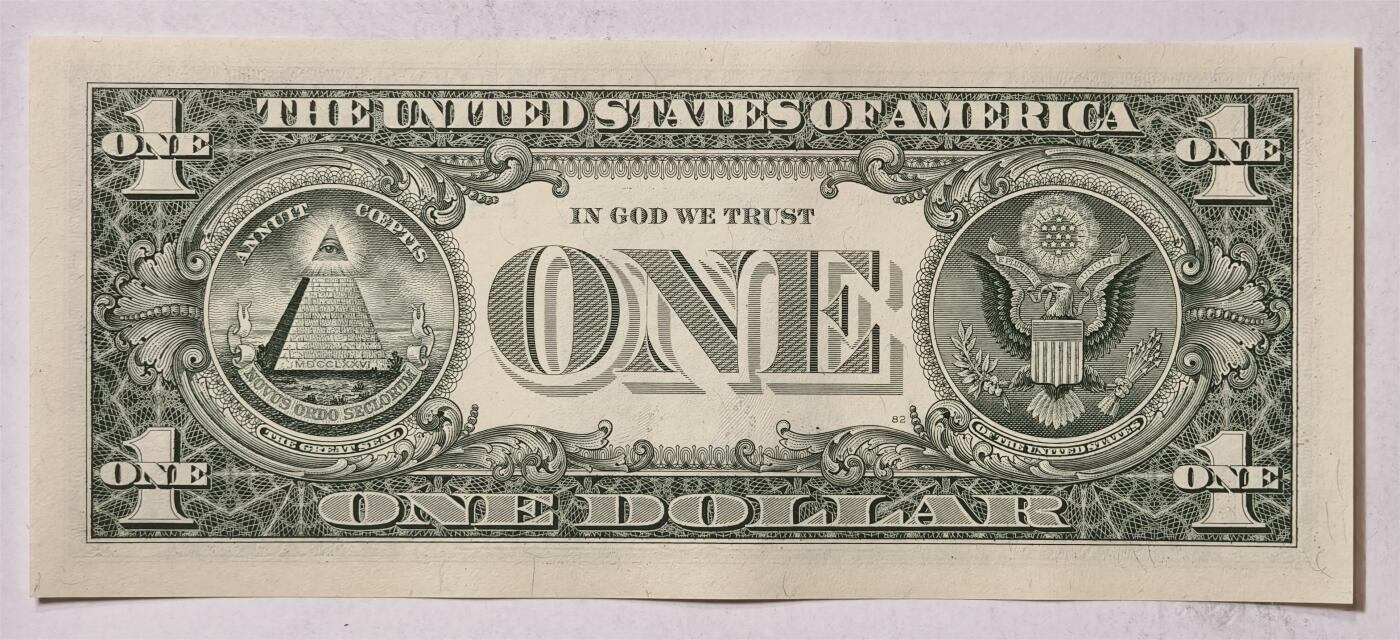 紫瑗钱币——第347期拍卖——纸币场 美国 2013年 F版 无序列 乔治·华盛顿 1美元  UNC-