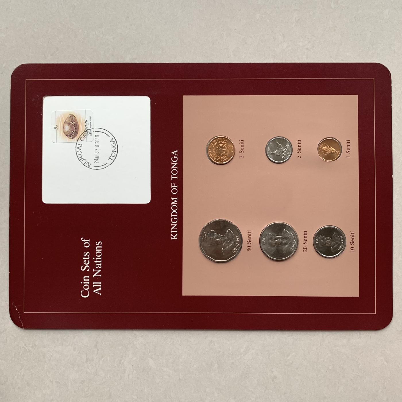 【DeJaVu】新手入门2024龙年首场钱币拍卖 汤加-世界各国UNC硬币套币富兰克林包装