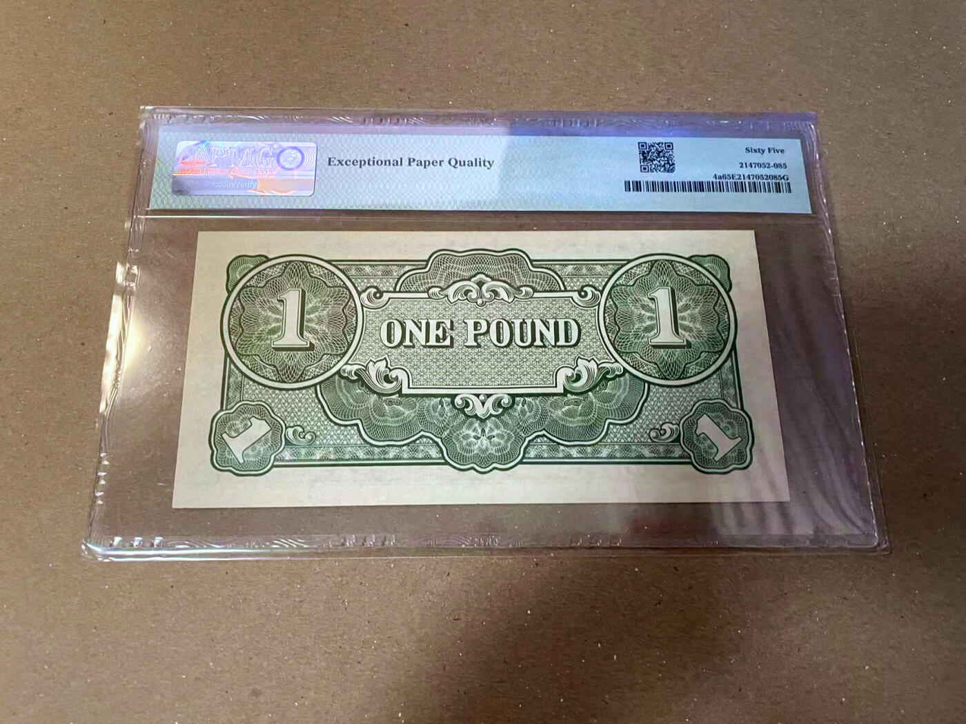 【Blue Auction】✨世界纸币精拍第475期【精】 日占大洋洲 1942年1镑 PMG65EPQ 绝品 