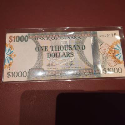 2006年圭亚那1000 全新UNC - 2006年圭亚那1000 全新UNC