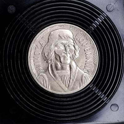 巴斯克收藏第265期 散币专场 5月21/22/23 号三场连拍 全场包邮 - 波兰 1969年 10兹罗提铜镍合金纪念币 尼古拉·哥白尼纪念