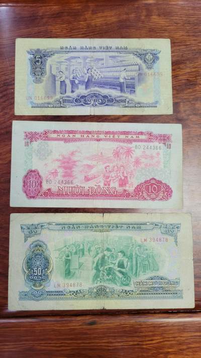 桂P钱币文化工作室拍卖第九期 - 中国代印越南民主共和国1966年版纸币一套，集齐不易