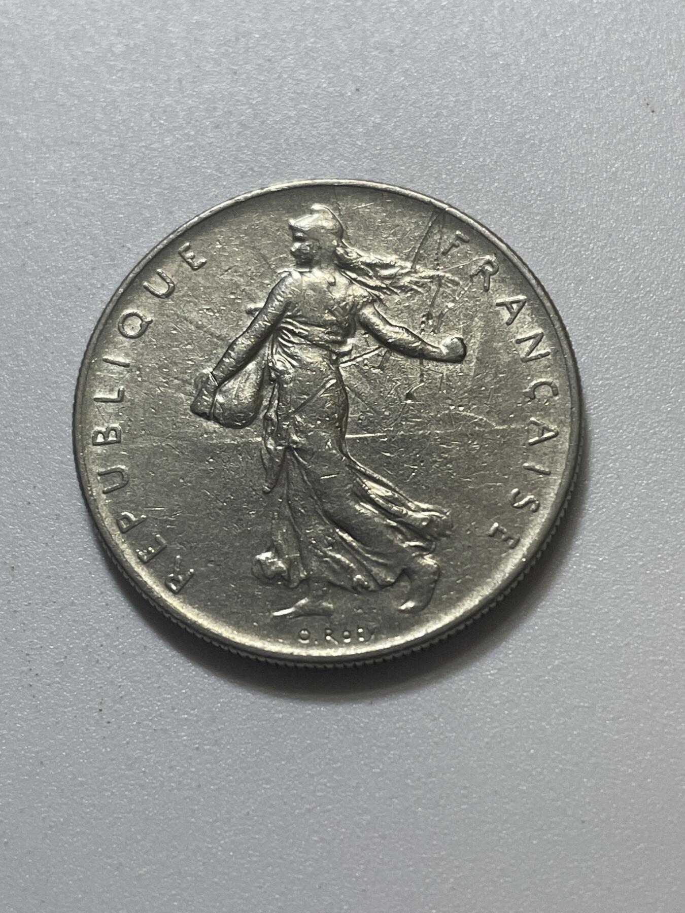 神仙姐姐散币好品专场第四十三期（无佣金满邮自动发出 法国 1 法郎