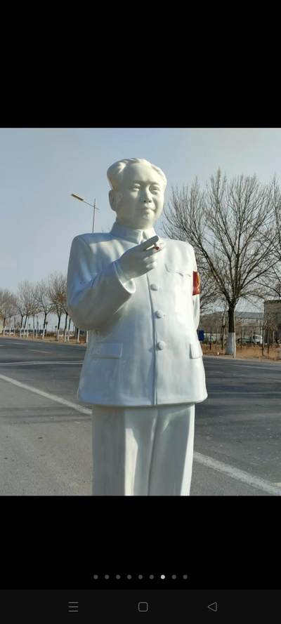 瓷 主席像。 【高148厘米】 做工精细，伟人霸气庄严，办公室.会议室，客厅，红藏开馆开馆展示个人收藏佳品！ - 瓷 主席像。 【高148厘米】 做工精细，伟人霸气庄严，办公室.会议室，客厅，红藏开馆开馆展示个人收藏佳品！