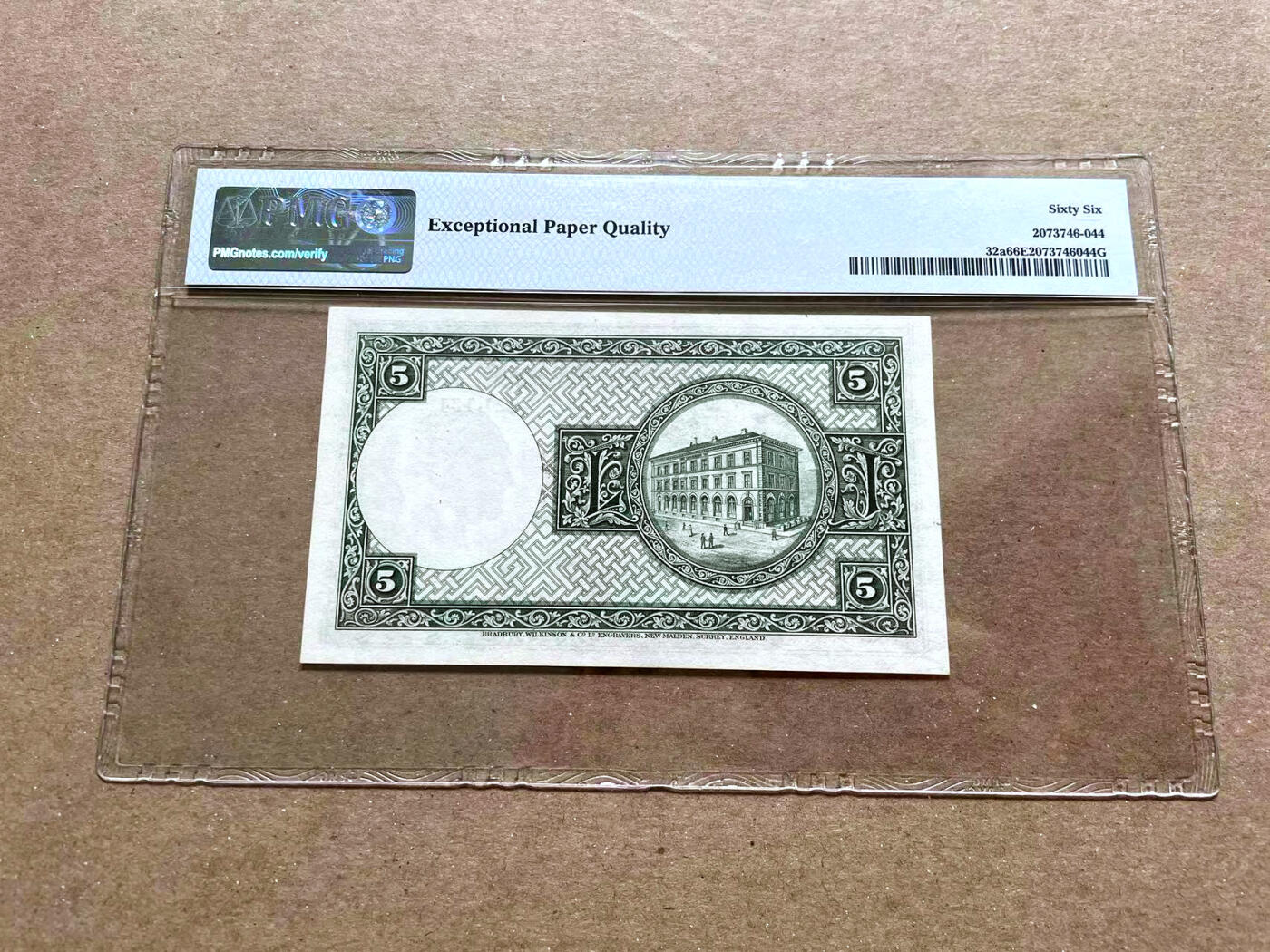 【Blue Auction】✨世界纸币精拍第476期【精】 【无47】冰岛 1928版5克朗 BWC出品 PMG66EPQ 