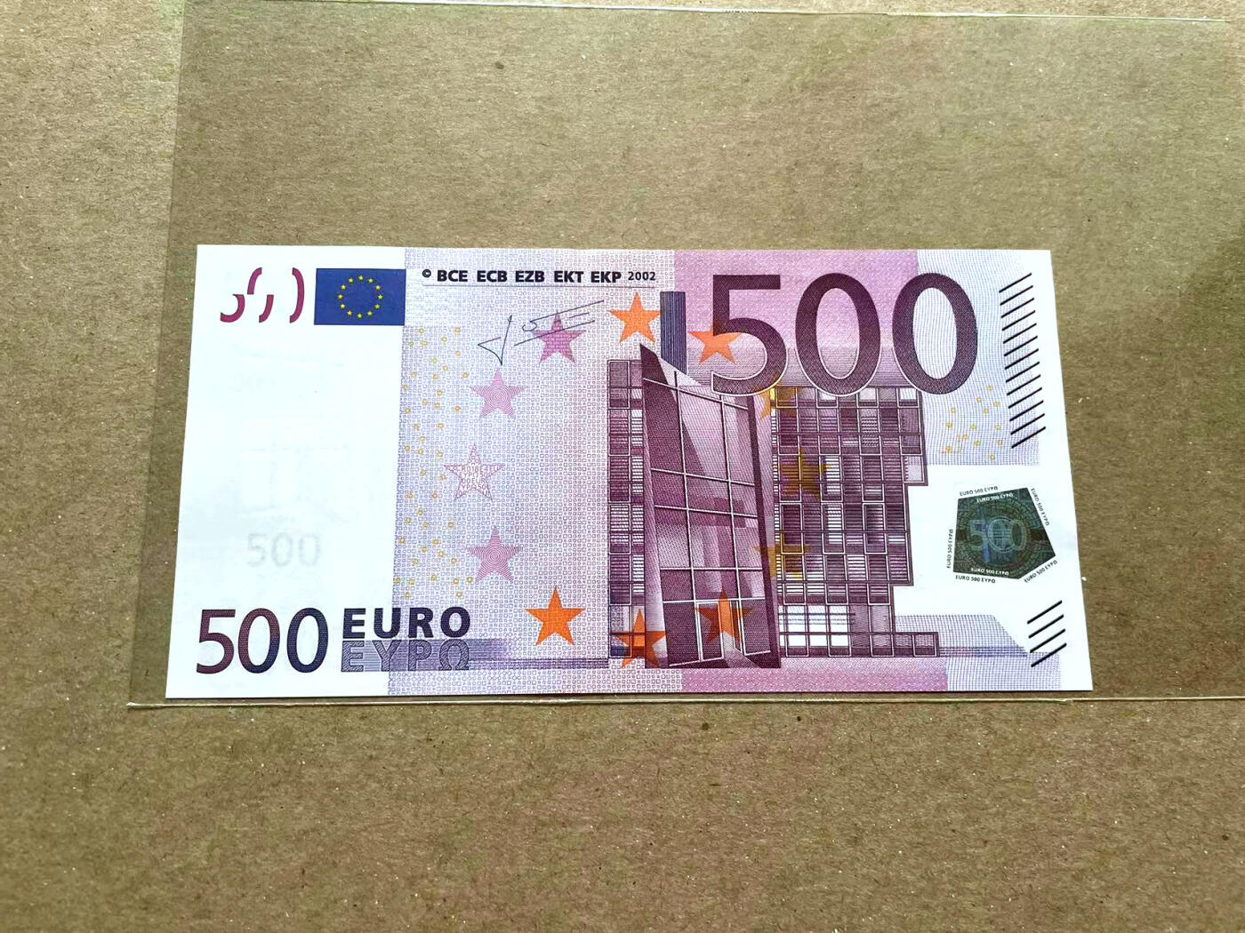 【Blue Auction】✨世界纸币精拍第476期【精】 欧盟 2002年500欧元 二签 UNC（注意瑕疵）