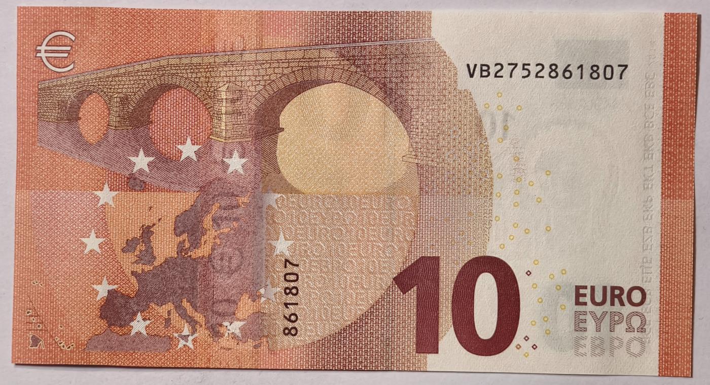 紫瑗钱币——第349期拍卖——纸币场 欧元 西班牙 2014年 圣天使桥 10欧元 UNC