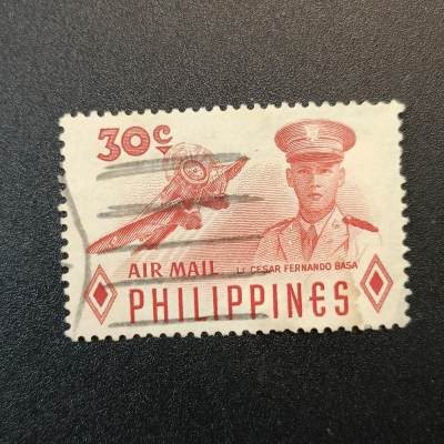 ↓君缘收藏92期☞钱币邮品↓无佣金、可寄存、满10元包邮  - 菲律宾邮票一枚
