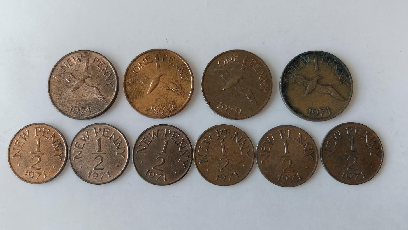 第一海外回流一元起拍收藏 散币专场 第87期 根西岛