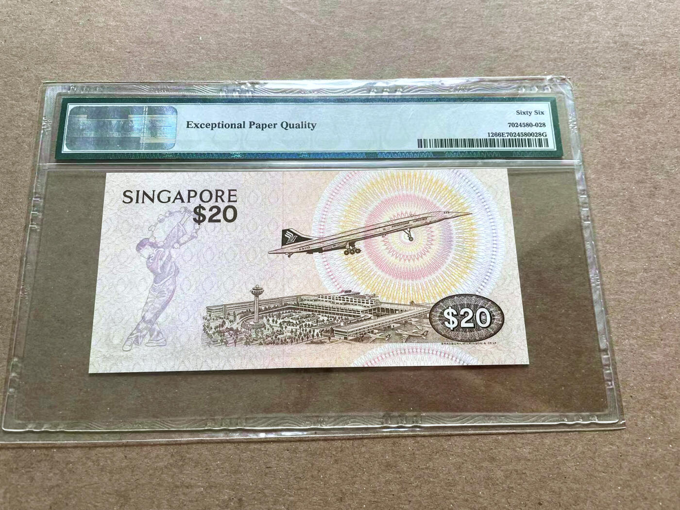 【Blue Auction】✨世界纸币精拍第476期【精】  新加坡 1979年20元 PMG66EPQ 