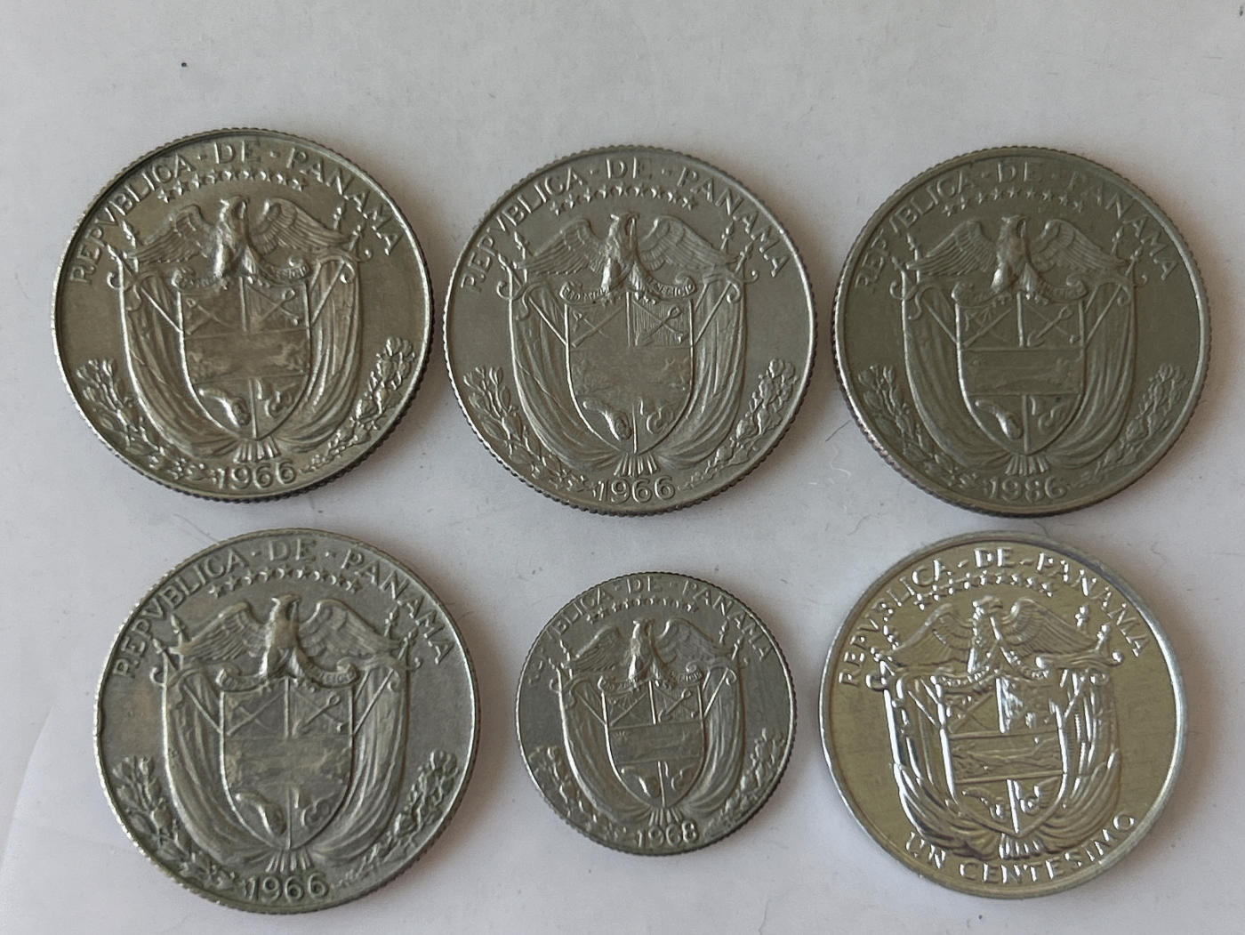 第一海外回流一元起拍收藏 散币专场 第87期 巴拿马🇵🇦