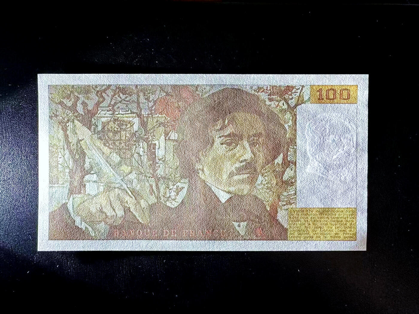 【Blue Auction】✨世界纸币精拍第476期【精】  法国 1985年100法郎 自由引导人民 UNC