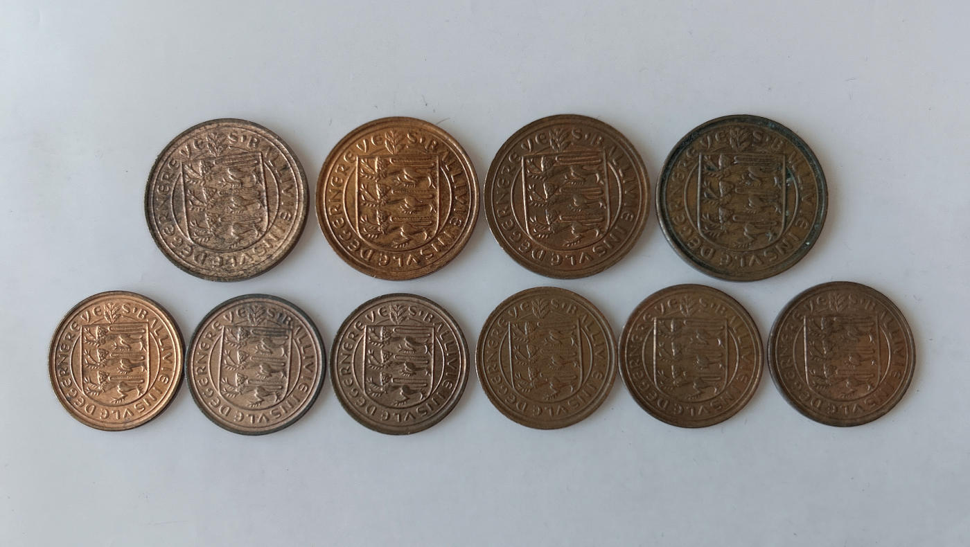 第一海外回流一元起拍收藏 散币专场 第87期 根西岛