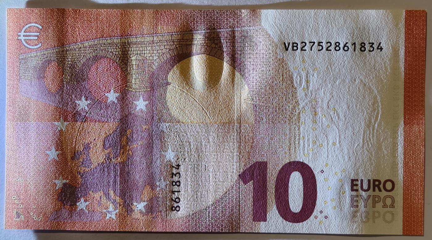 紫瑗钱币——第349期拍卖——纸币场 欧元 西班牙 2014年 圣天使桥 10欧元 UNC