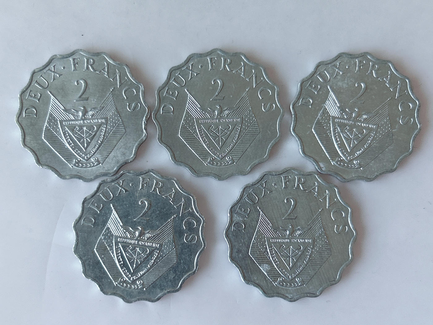 第一海外回流一元起拍收藏 散币专场 第87期 卢旺达2法郎硬币 1970年版 F.A.O粮农币