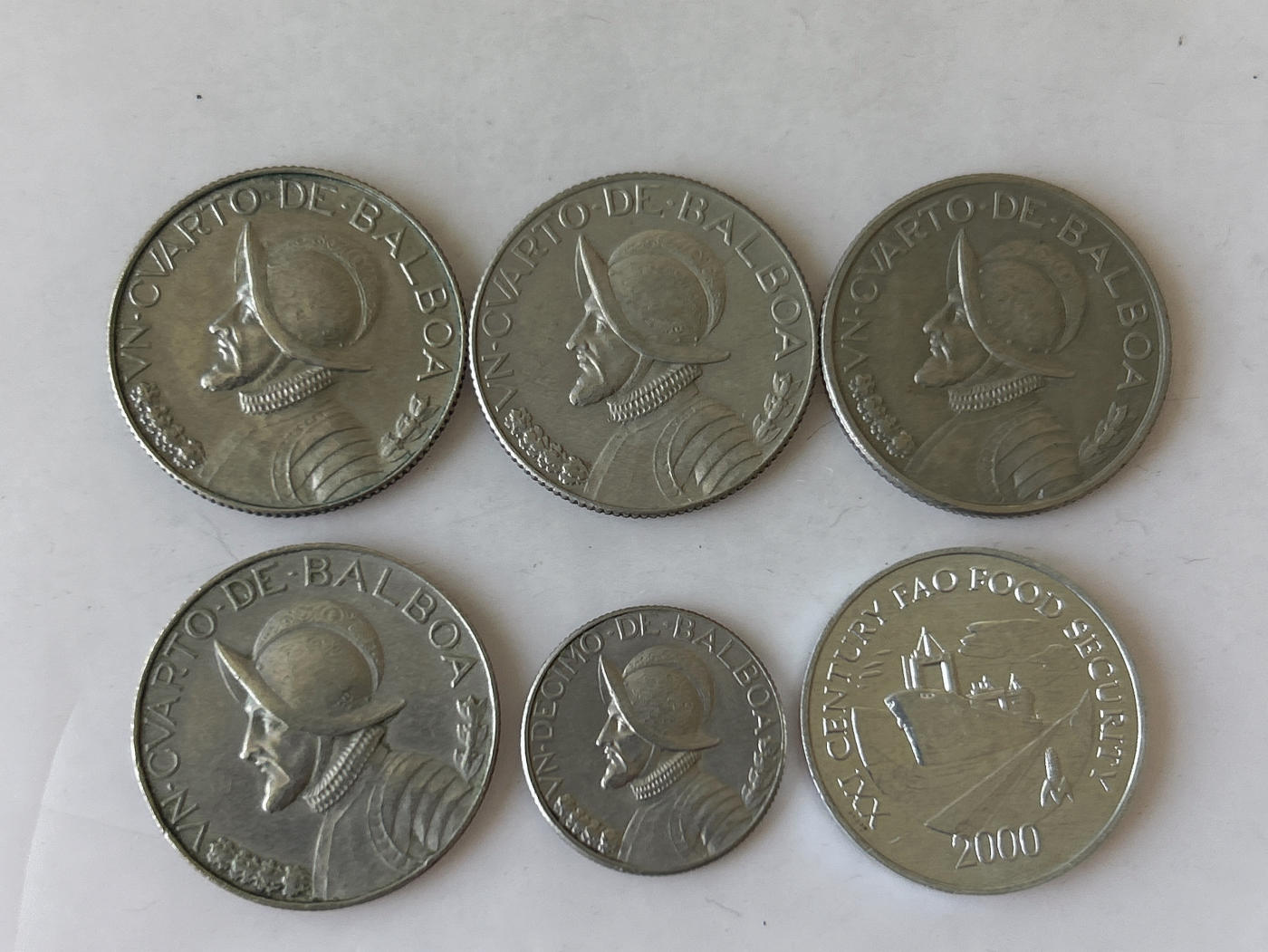 第一海外回流一元起拍收藏 散币专场 第87期 巴拿马🇵🇦