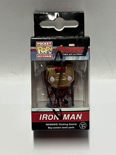 零元拍：小罗伯特唐尼 亲笔签名POP FUNKO 漫威《复仇者联盟：奥创纪元》钢铁侠特方头公仔 - 零元拍：小罗伯特唐尼 亲笔签名POP FUNKO 漫威《复仇者联盟：奥创纪元》钢铁侠特方头公仔