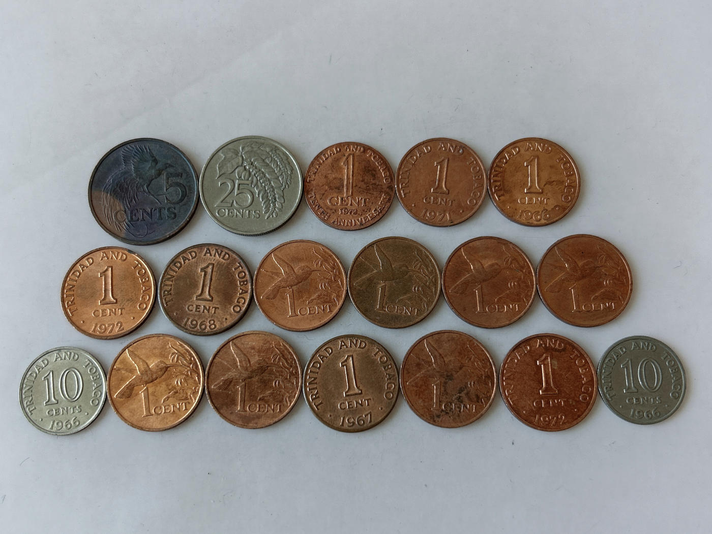 第一海外回流一元起拍收藏 散币专场 第87期 特立尼达和多巴哥🇹🇹