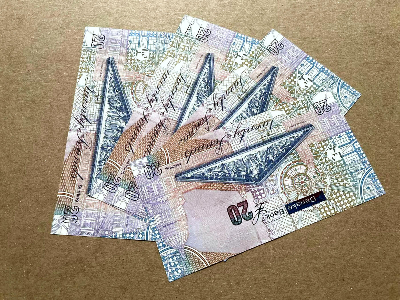 【Blue Auction】✨世界纸币精拍第476期【精】 【一组5张】北爱尔兰 2018年20镑 全新UNC