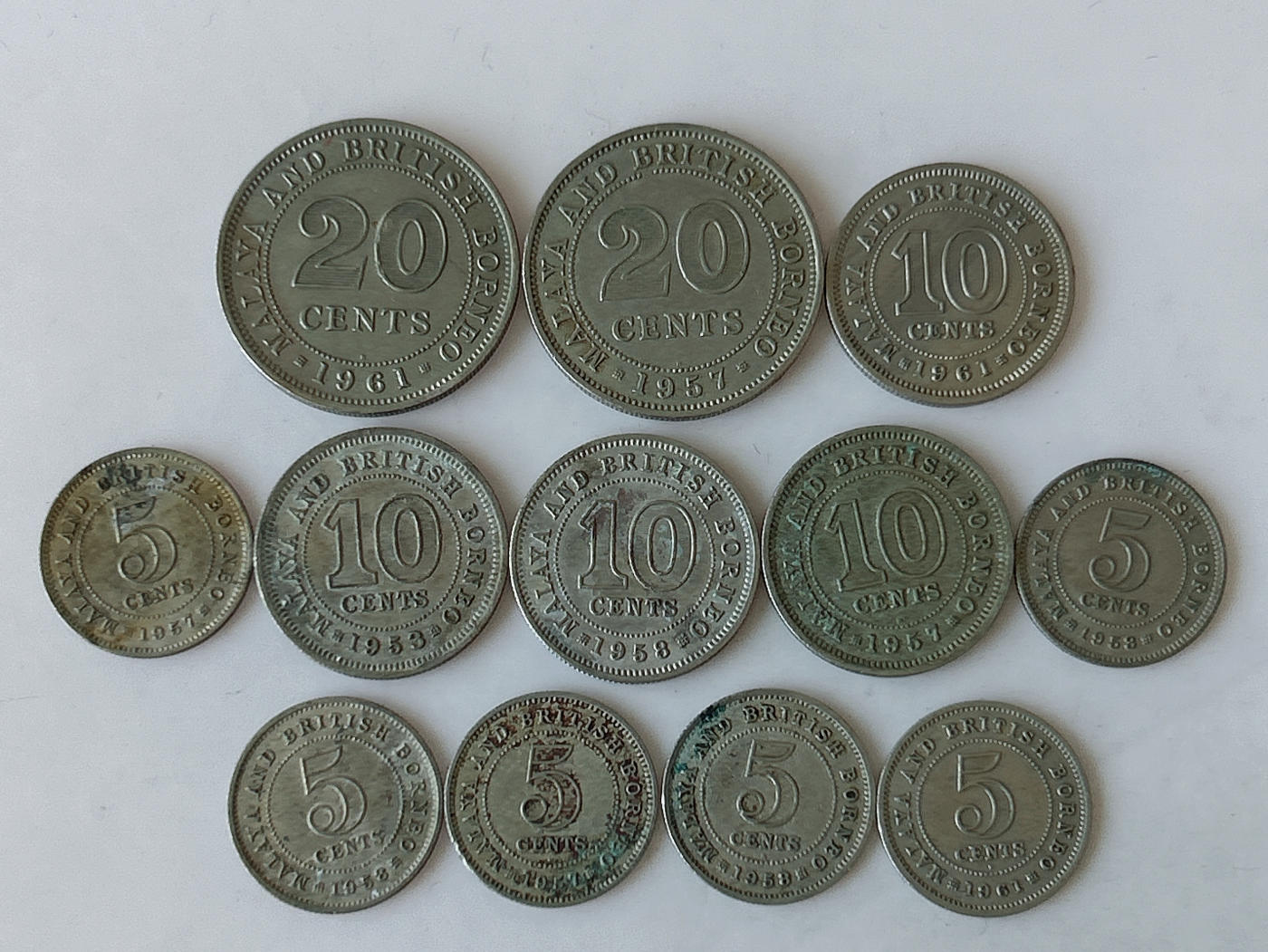 第一海外回流一元起拍收藏 散币专场 第87期 英属马来亚和婆罗洲