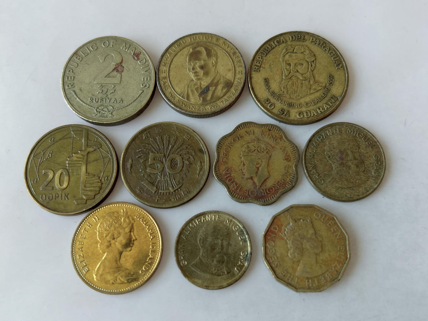 第一海外回流一元起拍收藏 散币专场 第87期 散币一组10枚