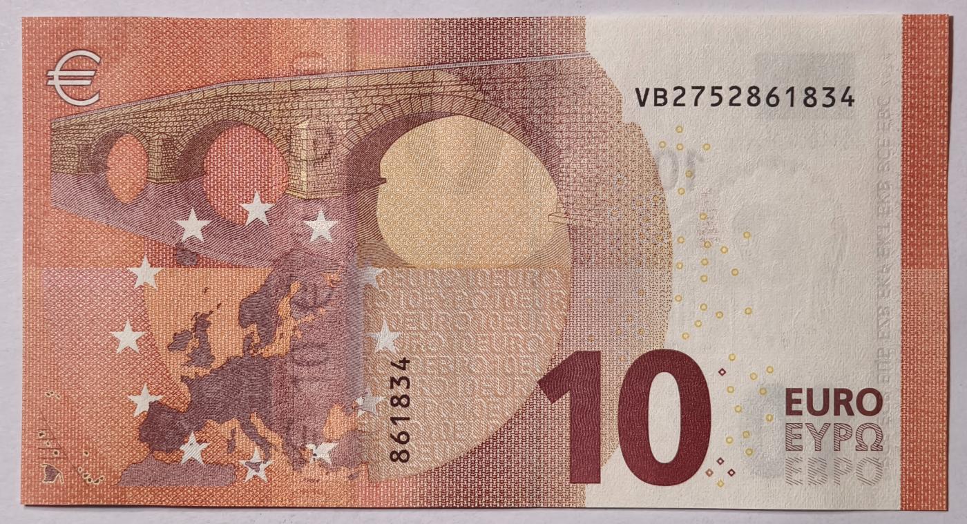 紫瑗钱币——第349期拍卖——纸币场 欧元 西班牙 2014年 圣天使桥 10欧元 UNC