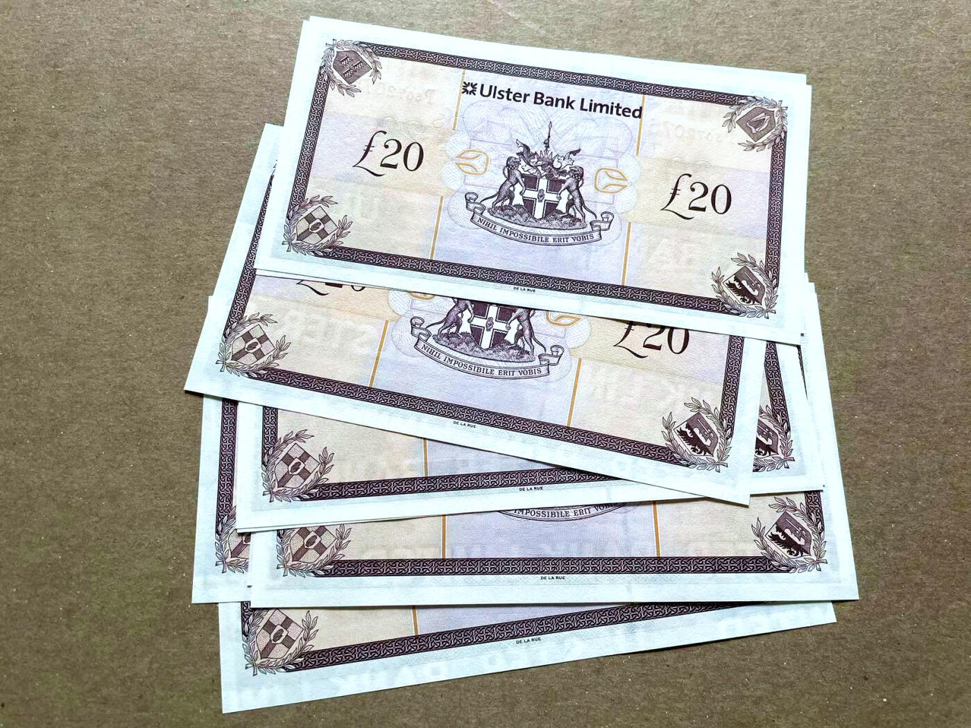 【Blue Auction】✨世界纸币精拍第476期【精】 【一组10张】北爱尔兰 2018年20镑 全新UNC