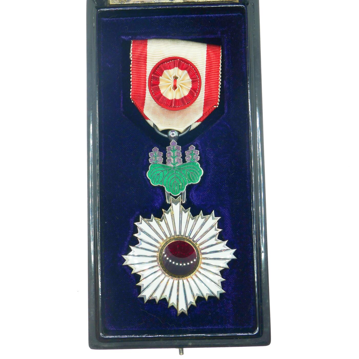 勋章奖章交易所5月19日拍卖 四等旭日勋章