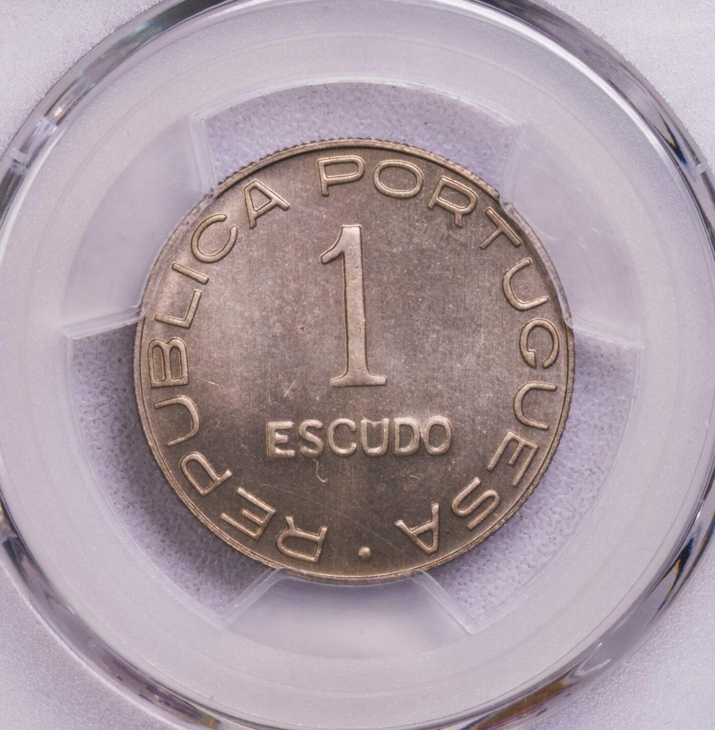 PCGS-SP63/65 1939葡属圣多美prova样币两枚 早期少见品种 一镍一银