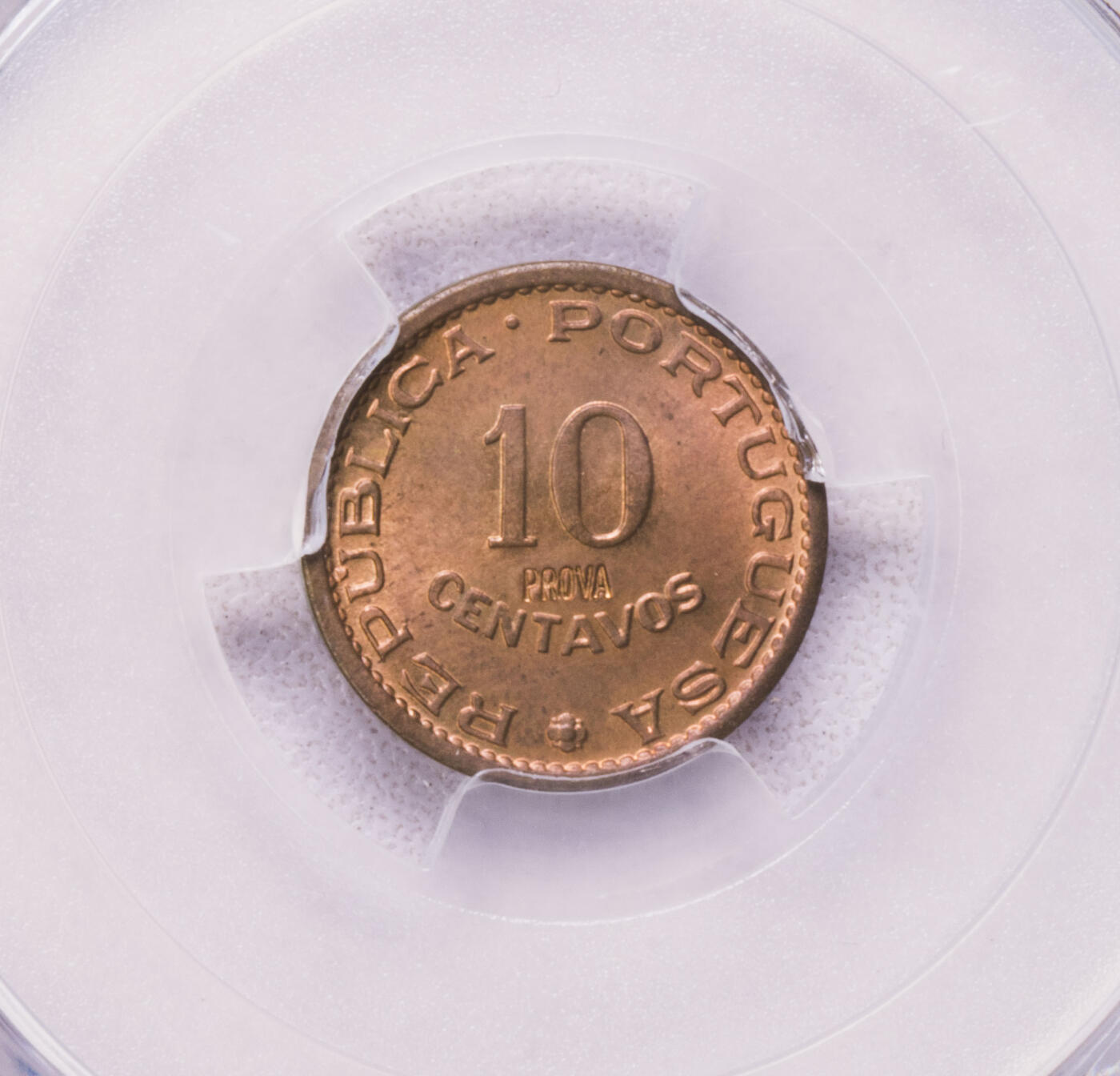 PCGS-SP64RB/SP64RD/SP64/UNCD 1962葡属圣多美5枚套样币 prova样币