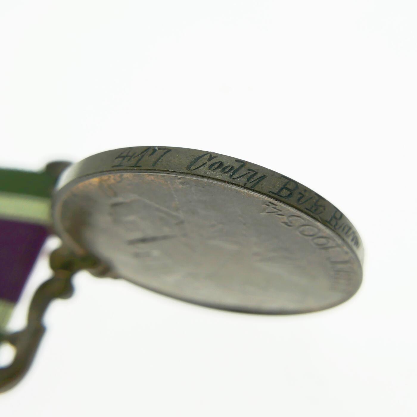 勋章奖章交易所5月19日拍卖 英国西藏奖章，铜版