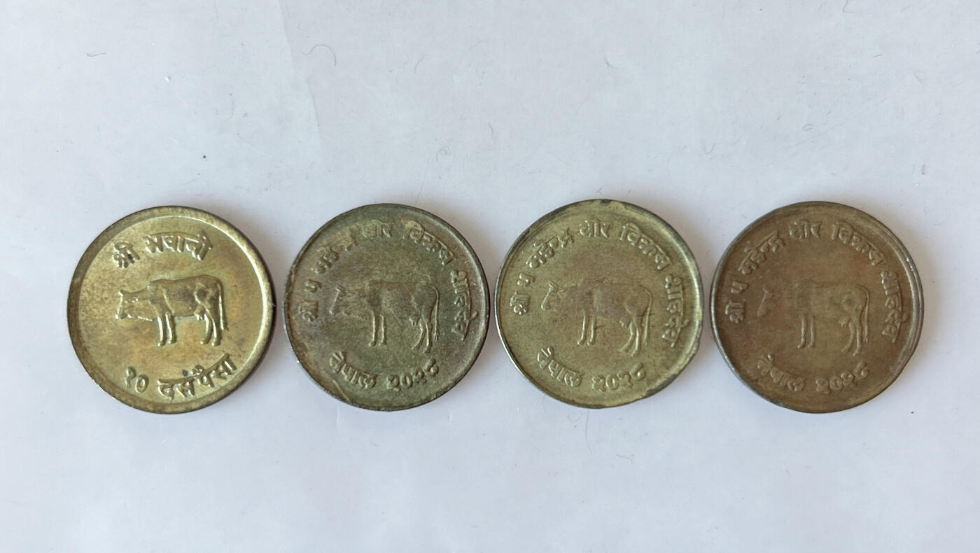 第一海外回流一元起拍收藏 散币专场 第88期 尼泊尔 国兽牛