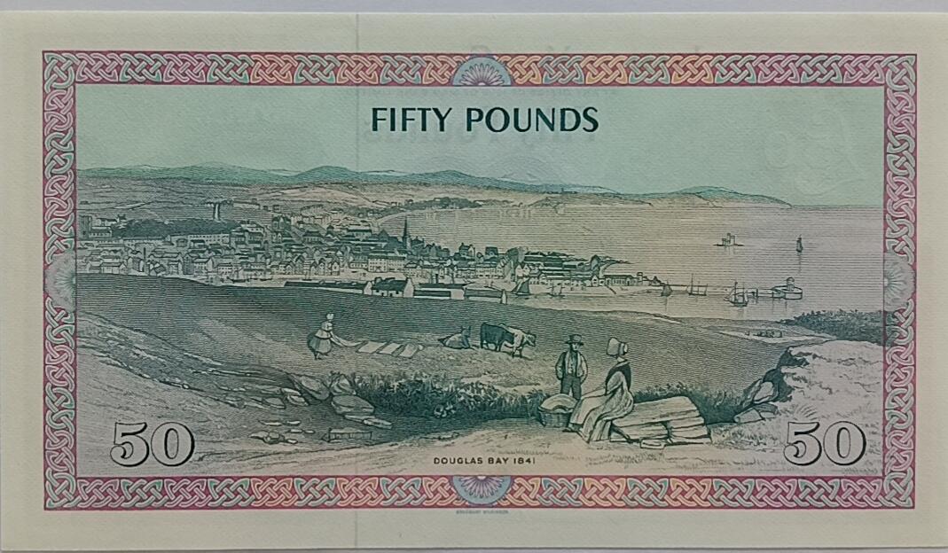 精品钱币第28场 全新UNC马恩岛50镑大票幅