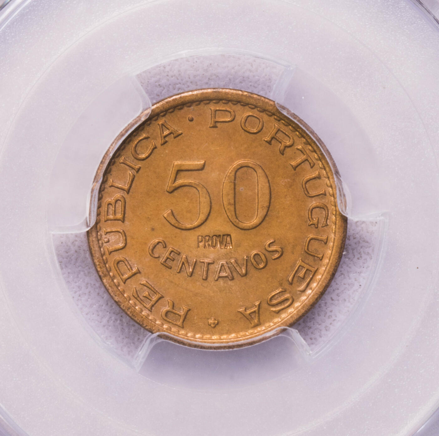 PCGS-SP64RB/SP64RD/SP64/UNCD 1962葡属圣多美5枚套样币 prova样币