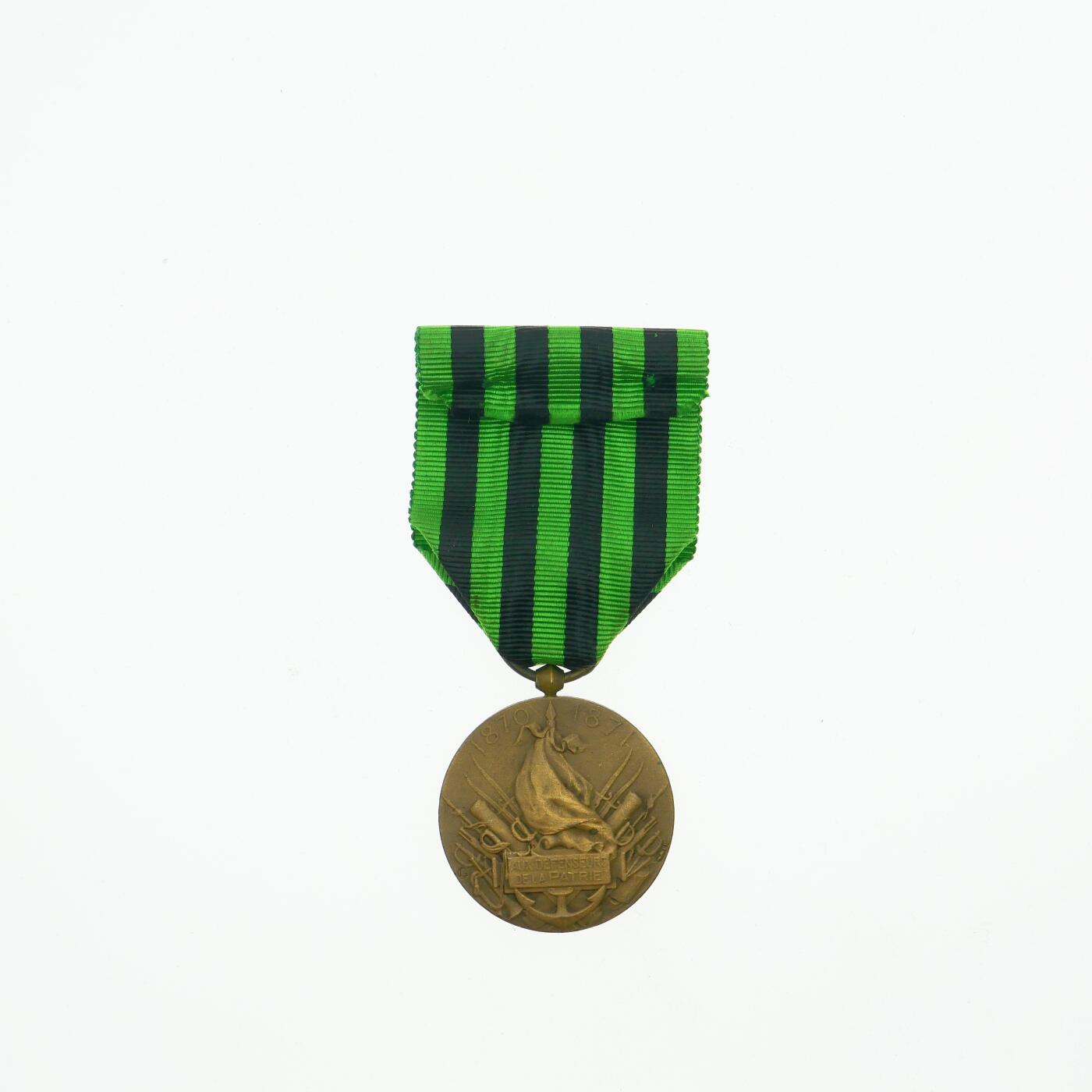 勋章奖章交易所5月19日拍卖 法国普法战争奖章