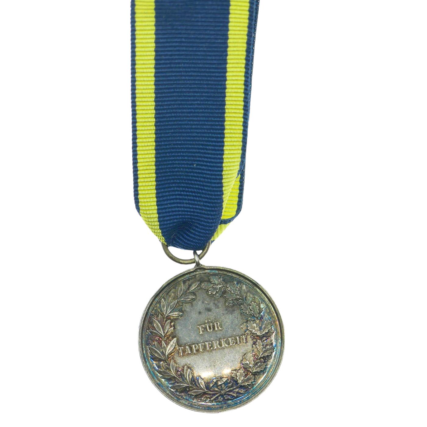 勋章奖章交易所5月19日拍卖 一战德国黑森（黑森-达姆施塔特）勇敢奖章